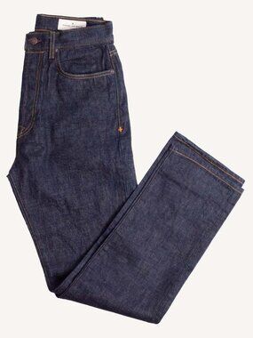 imogene + willie Dark Indigo Straight-Leg Jeans